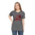 thumbnail image 5 of Unisex Jersey Short Sleeve Tee Go Lions Red Tshirt, 5 of 12