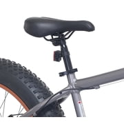 Ozark Trail 26 M.3 Ranger Fat Tire Bike, 26 Wheels, Fits Teen & Adult Riders 55-510, Unisex, Gray