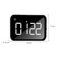 thumbnail image 6 of Ludlz Big Timer with Night Light Portable Battery Powered Magnetic Versatile Countdown Stopwatch for Cooking Classroom Baking, 6 of 8