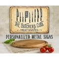 thumbnail image 3 of Metal Sign - The Butcher's Cut KNIVES - Durable Metal Sign - Use Indoor/Outdoor - Makes Great Meat Shop and Kitchen Decor Under $25 (12" x 18"), 3 of 5