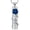 Silver+Blue, variant on Rose Flower Urn Necklace for Ashes for Women Girls Cremation Jewelry for Human Pet Memorial Locket Holder