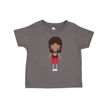 

Inktastic African American Girl London Girl Fashion Girl Gift Toddler Toddler Girl T-Shirt