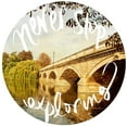 thumbnail image 2 of Navas, Emily 12x12 Black Ornate Wood Framed with Double Matting Museum Art Print Titled - Never Stop Exploring, 2 of 4