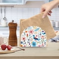 thumbnail image 5 of Ryvnso Floral Birds Leaves Acrylic Napkin Holder Table Kitchen Paper Tissue Organization 1 Pack, 5 of 7