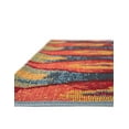 thumbnail image 6 of Unique Loom Outdoor Modern Collection Area Rug - Ikat (8' x 11' 4" Rectangle Multi/Burgundy), 6 of 7