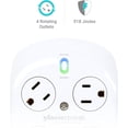 thumbnail image 3 of 360 Electrical 36036 Revolve Surge Protector with 4 Rotating Outlets,White, 3 of 13