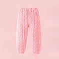 thumbnail image 5 of akafmk Kids Flannel Pants Boys Girls Fleece Pj Bottoms Soft Warm Fall Winter Joggers with Comfortable Cuffs Loungewear Sleep Pants 2-11 Years, 5 of 7