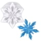 thumbnail image 4 of Kearding Moldes de copo de nieve colgante DIY artesanía hogar árbol espejo hecho a mano ornamento molde Año Nuevo Navidad resina fundición Type2 NO2, 4 of 5
