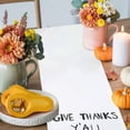 thumbnail image 4 of Give Thanks Yall Table Runner, Autumn Thanksgiving Kitchen Dining Table Decoration for Home Party Decor 13x48 Inches, 4 of 9
