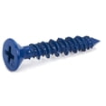 thumbnail image 2 of 400 Piezas 3/16 X 1-1/4 Pulgadas Azul Plano Concreto Diamante Punta Tornillo Anclaje para Anclaje una MamposteríA, 2 of 5