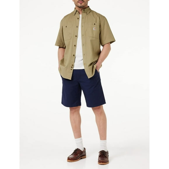Carhartt Men's Rugged Flex Rigby Short Sleeve Work Shirt