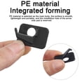 thumbnail image 3 of Pebbuoy 2Pcs Plastic Arrow Rest Black Recurve Bow Arrow Holder Self-Adhesive Back Hunting Shoot Targeting Accessory, 3 of 7