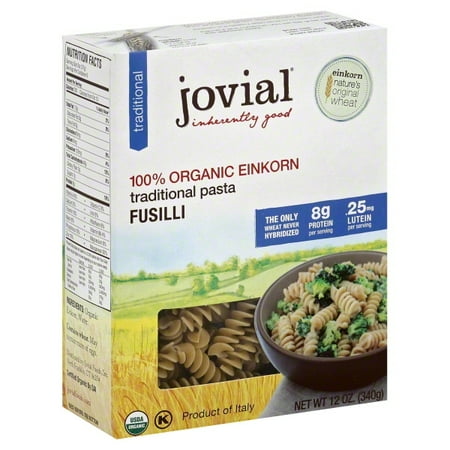 100% ORGANIC EINKORN TRADITIONAL PASTA FUSILLI
