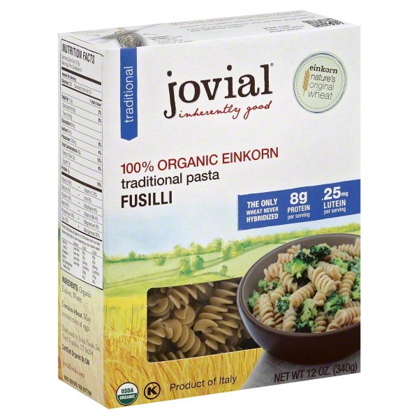 Jovial Foods Jovial Fusilli, 12 oz