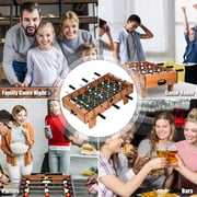 Patiojoy 27 Foosball Table Mini Tabletop Soccer Game Christmas Gift Football Sports