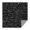 Math Equations 3D, variant on Math Equations Handwritten Notes Black Pattern Square Tablecloth,Waterproof Square Table Cover,Wipeable Spillproof Washable Table Cover for Home Kitchen Party Decor 42"X42"(107x107cm)