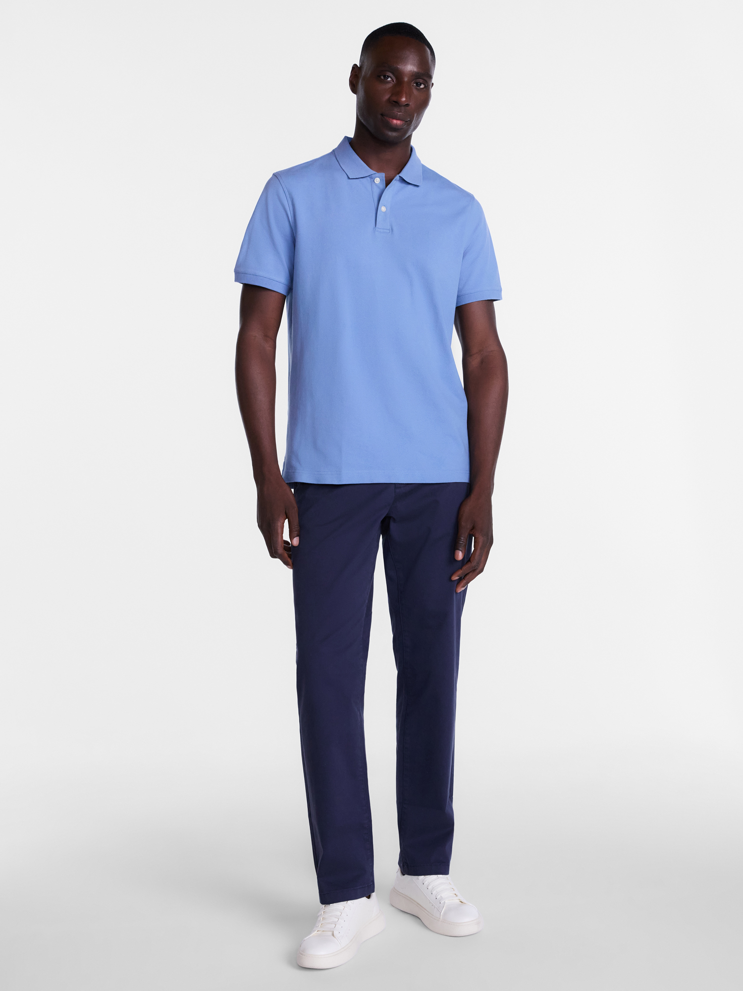 George Men's Pique Polo Shirt With Short Sleeves photo 2