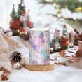 thumbnail image 2 of Yayeee Flameless Candles with Remote Flickering Battery Operated Multi Color Changing, Green Tartan Pattern, 2 of 7