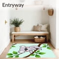 thumbnail image 3 of ODIKA 5'x7' Machine Washable Non-Slip Area Rug, Enchanted Koala Tree Latch Hook DIY Project High Traffic Rug, Gray, 727794, 3 of 7