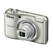 Nikon Silver Coolpix L31 Digital Camera with 16 Megapixels and 5x Optical Zoom