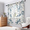 thumbnail image 6 of Hand-drawn Dinosaurs Blackout Curtains Thermal Insulation 63 inch Grommet for Bedroom Living Room Bathroom Kitchen Windows 2 Pack, 6 of 6