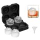 thumbnail image 1 of 4PCS Silicone Ice Mold Tray Stackable Silicone Ice-Cube Mold, 1 of 5