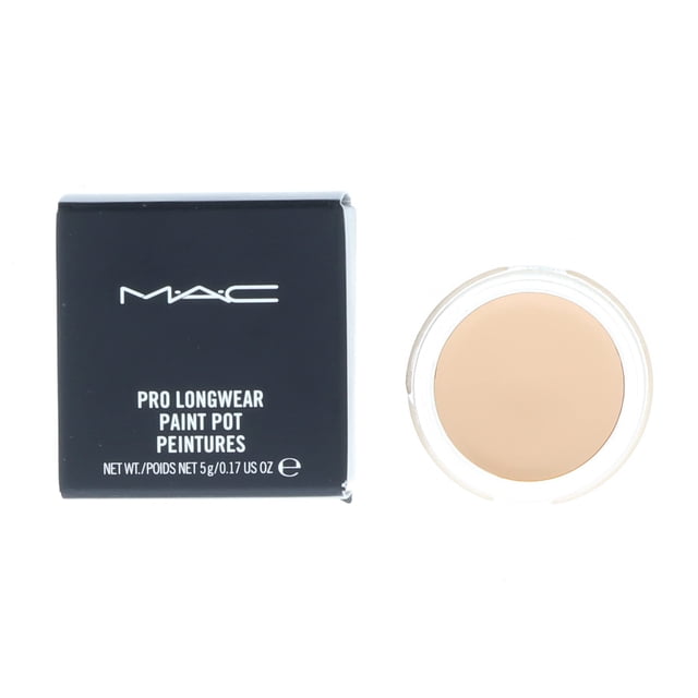 Bote de pintura para sombra de ojos MAC, color ocre suave, de larga duración, a base de crema