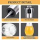 thumbnail image 3 of Portable glass oil spray, 1 olive oil spray bottle, used for barbecue, salad, cooking, pasta, baking bread, etc. (200 ml), 3 of 4