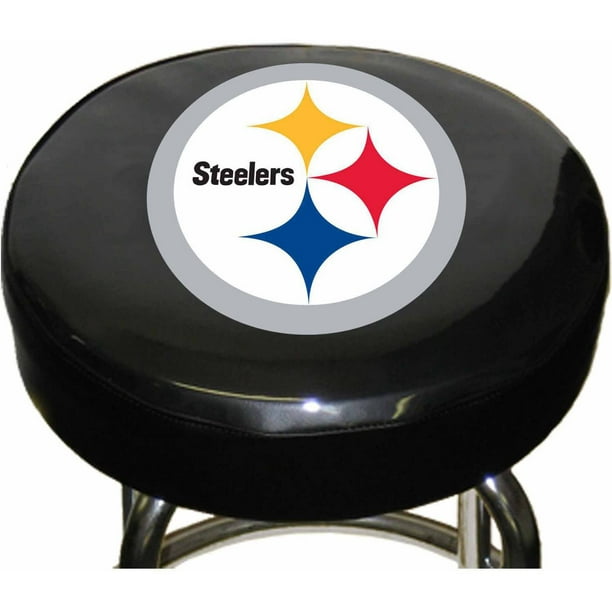 Nfl Pittsburgh Steelers Bar Stool Cover Com - Pittsburgh Steelers Bench Seat Covers