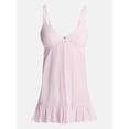 thumbnail image 5 of No Boundaries Beaded Lace Babydoll Dress, Women's XS-3XL, 5 of 5