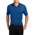 thumbnail image 3 of Mafoose Men's Fine Stripe Performance Polo Seaport Blue/ Dress Blue Navy 2X-Large, 3 of 5