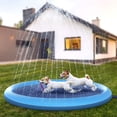 thumbnail image 2 of Pet Dog Sprinkler Pad Play Cooling Mat, 2 of 11