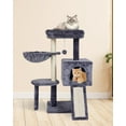 thumbnail image 2 of Cute Cat Tree Kitten Cat Tower for Indoor Cat Condo Sisal Scratching Posts with Jump Platform Cat Furniture Activity Center Play House, 2 of 7