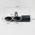 thumbnail image 2 of Exhaust Pipe Black Custom for R6 2006 2007 2008 2009 2010 2011 2012 2013 2014 2015, 2 of 5