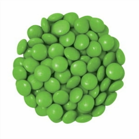 M&M's Milk Chocolate Candies Bulk Green - Single Color - 10 lbs (Pack of 1)
