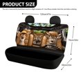thumbnail image 4 of POLERO Deer Driving Print, Stretch Rear Seat Covers Set of 2 Durable Full Wrap Auto Seat Covers for Car Interior Auto Interior, 4 of 7