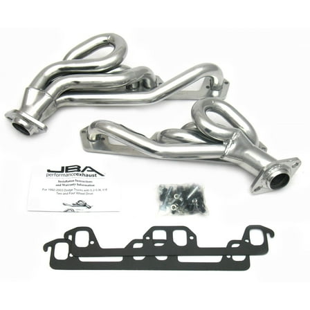 JBA 1945S-1JS Shorty Header, SS, 96-02 Dodge, SC Fits select: 1996-2003 DODGE RAM 1500, 1996-2003 DODGE RAM 2500