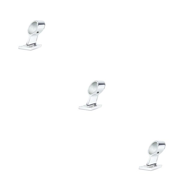 Kenally Soporte de pasamanos Puntal Cubierta 7/8 '' Tubo 316 Acero inoxidable Servicio pesado Barco Velero Reparación Accesorios Mantenimiento de Type1 NO1 Kenally CBP208541