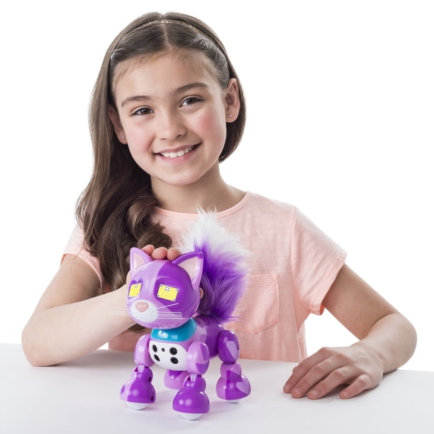 紫猫様　確認用 Zoomer Meowzies, Viola, Interactive Kitten with Lights, Sounds and