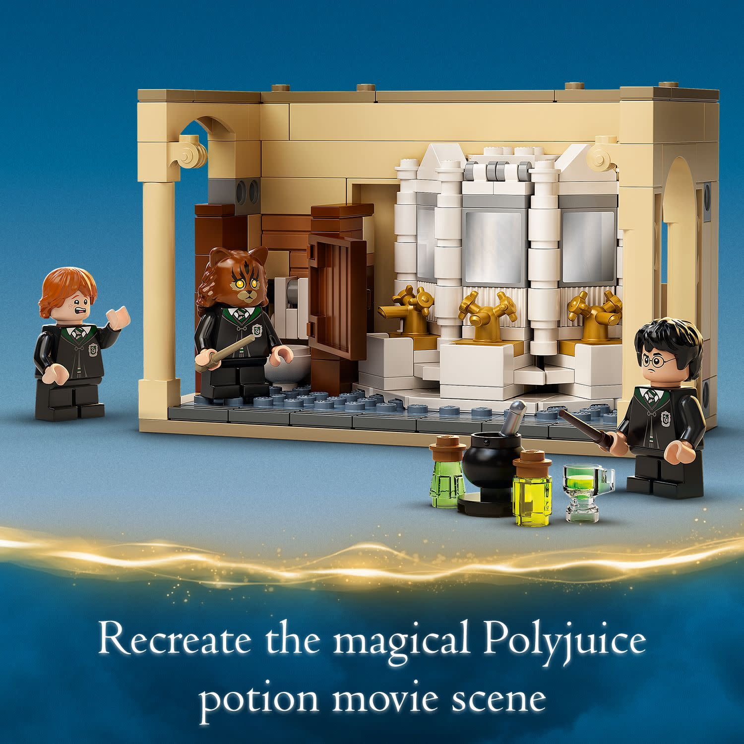 LEGO Harry Potter - Moaning Myrtle's bathroom