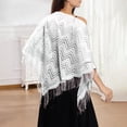 thumbnail image 2 of Châle en Dentelle Élégant pour Robe de Soirée de Mariage et Fête Formelle, Accessoire Léger Polyvalent, 2 of 4