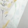 thumbnail image 3 of Bedroom Curtain Valance, Watercolor Flower Printed Decorative Solid Window Treatment for Living Dining Room, Rod Pocket, 52 x 18 in, 1 Panel, 3 of 6