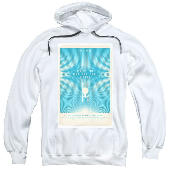 Star Trek Tos Episode 3 Adult Pullover Hoodie Sweatshirt White