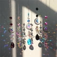 thumbnail image 6 of Nomeni Ornament Clearance, Crystal Suncatcher Moon Star Gather Light Ornaments Flower Garden Window Hanging Ornaments Party Decorations Room Decor, 6 of 9
