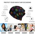 thumbnail image 5 of Hirioo Rainbow Snowflake for Multifunction Beanie Hat for Men and Women Unisex for Winter Sports, Outdoor Activities, and Daily Wear, 5 of 8