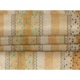 thumbnail image 4 of oneOone Velvet Light Orange Fabric Geometric Craft Projects Decor Fabric Printed By The Yard 58 Inch Wide, 4 of 5