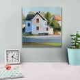 thumbnail image 4 of Epic Graffiti 'European Farmhouses II' by Ethan Harper, Giclee Canvas Wall Art, 12"x12", 4 of 8