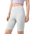 thumbnail image 2 of MGDXOX Girls Printed Athletic Biker Shorts High Waist Stretchy Soft Knee Length Shorts Breathable Bottoms for Sports Running and All Season Casual Wear Green 4 Years, 2 of 9