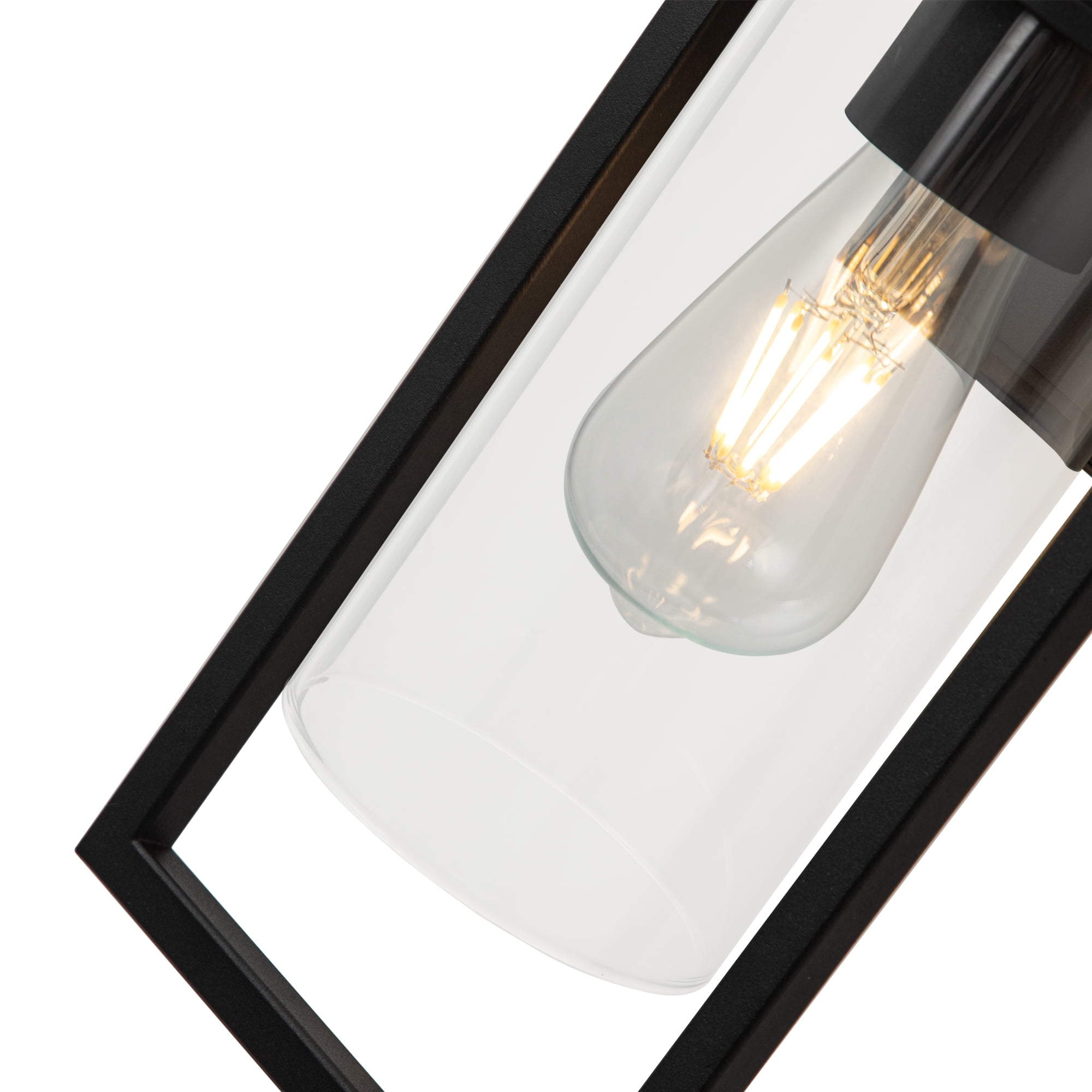 Modern Outdoor Lights with GFCI Outlet