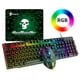 thumbnail image 5 of XWSHYW Aparatos Electrónicos Juego de Teclado y Mouse Pad para Juegos Cable Usb Retroiluminación Rgb Múltiple, 5 of 6